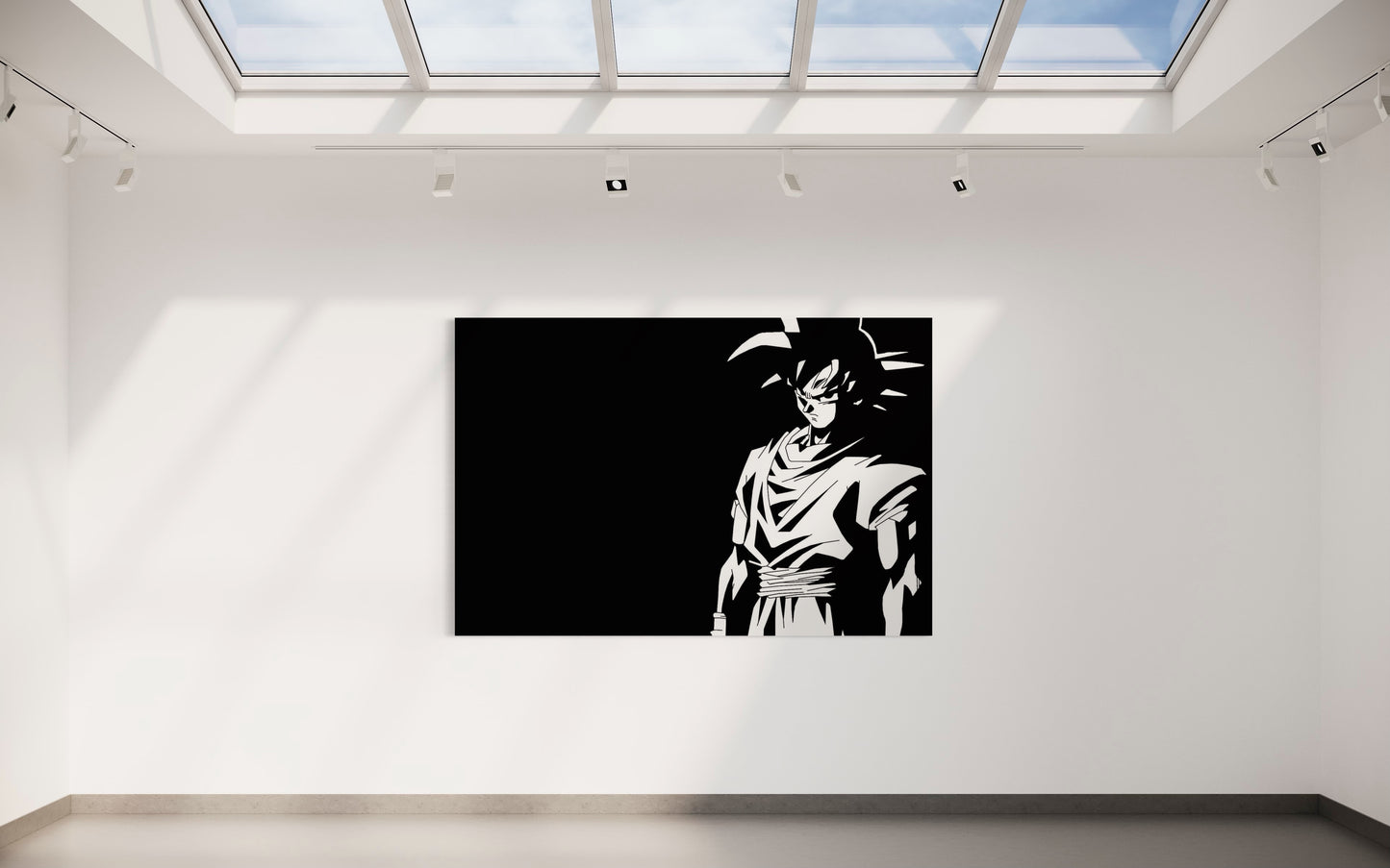 Cuadro decorativo canvas Goku 001