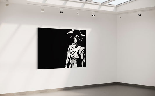 Cuadro decorativo canvas Goku 001