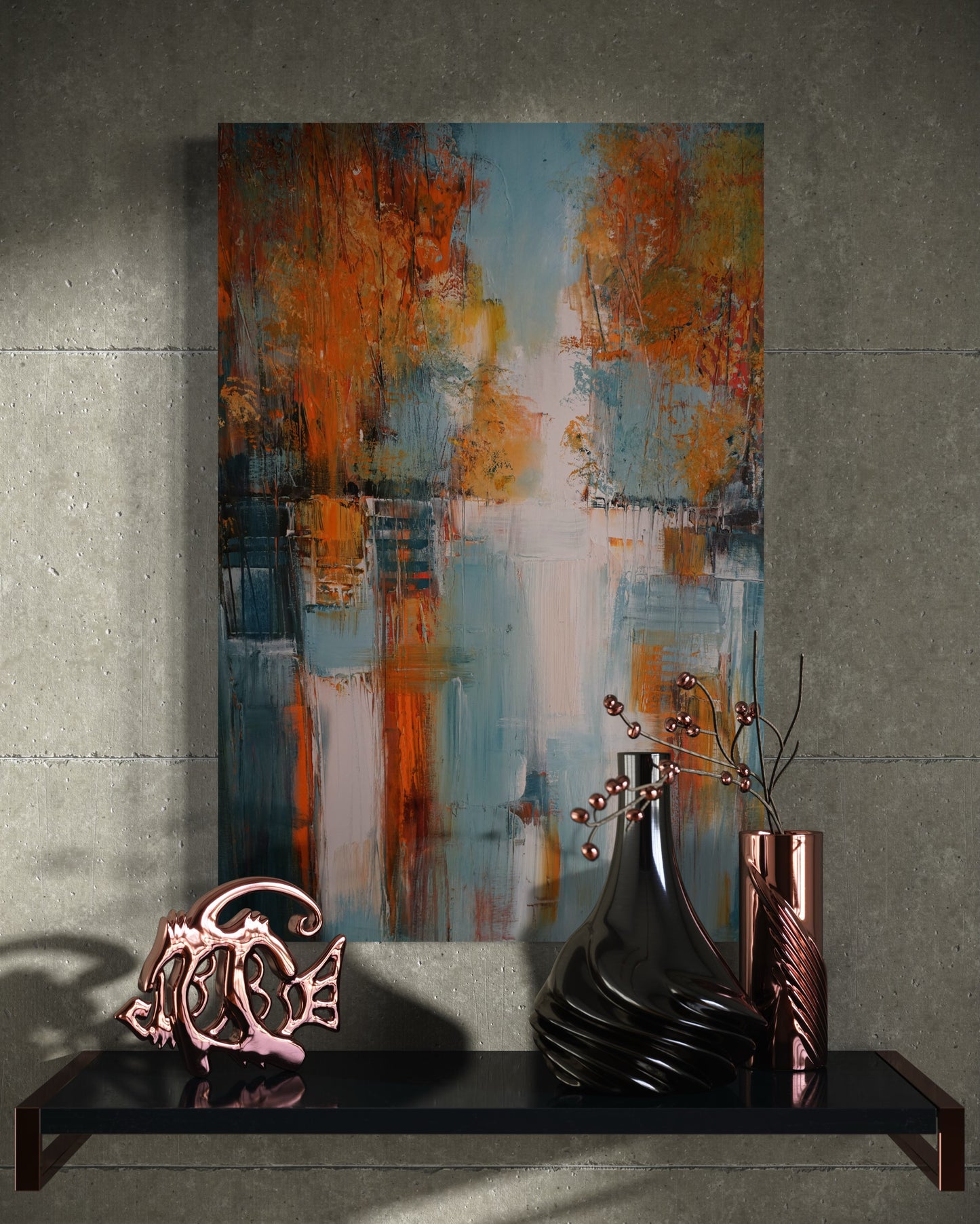 Cuadro decorativo canvas Arte abstracto 024