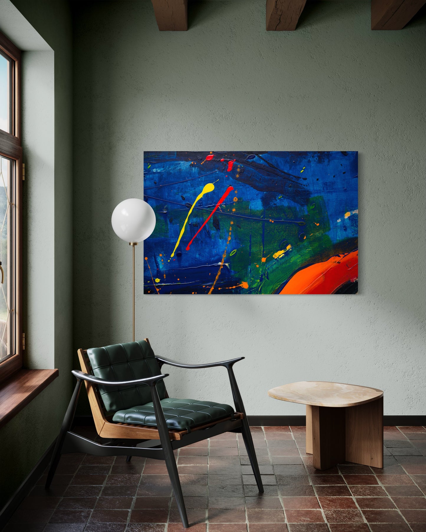 Cuadro decorativo canvas Arte abstracto 023