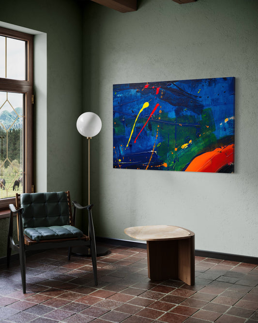 Cuadro decorativo canvas Arte abstracto 023