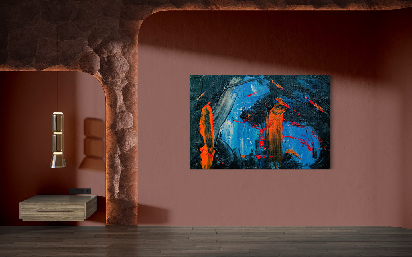 Cuadro decorativo canvas Arte abstracto 022