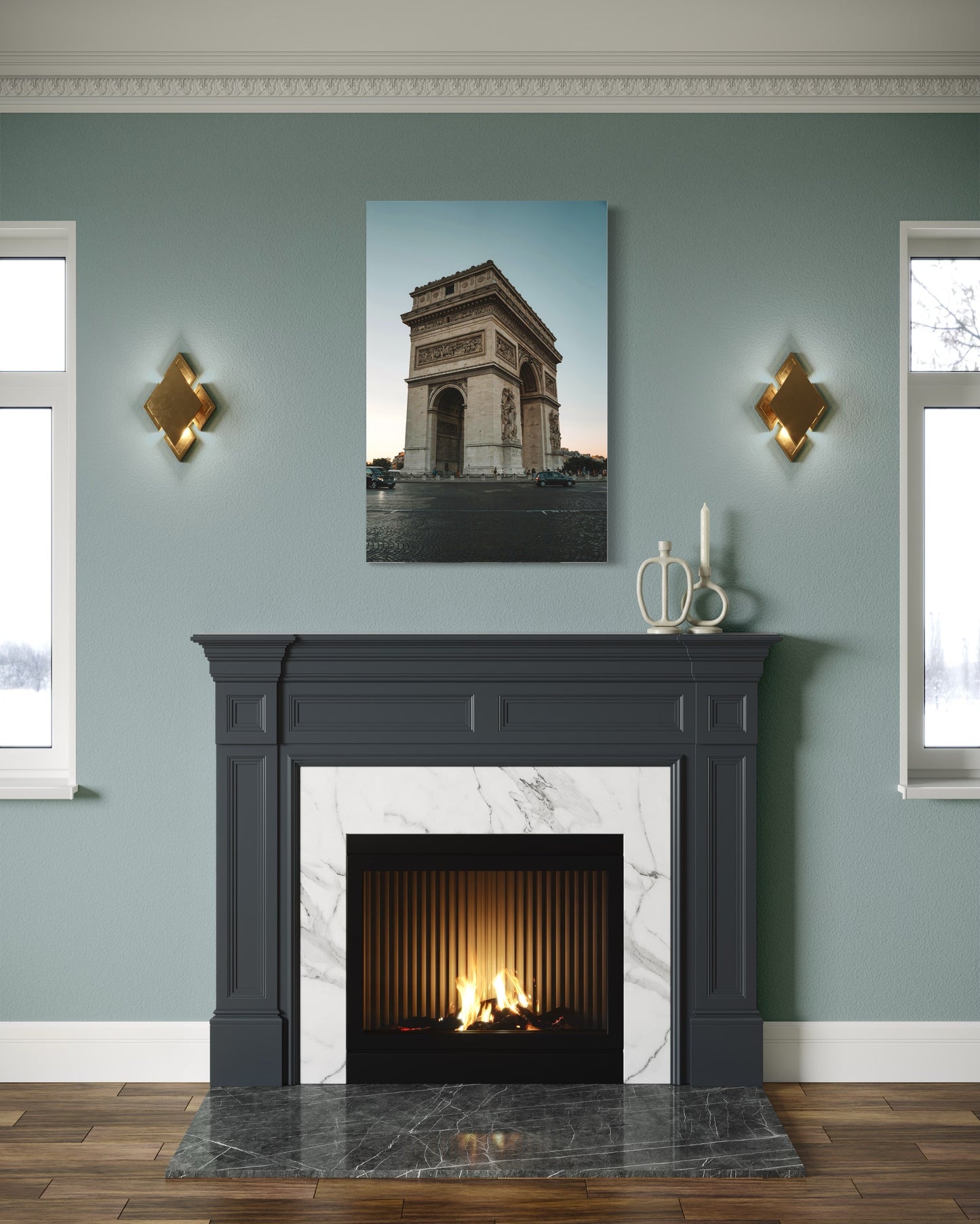 Cuadro decorativo canvas Arco del triunfo 001