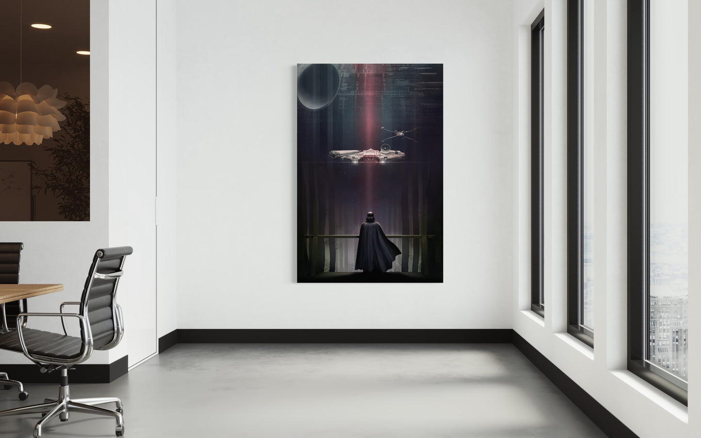 Cuadro decorativo canvas Darth Vader 001