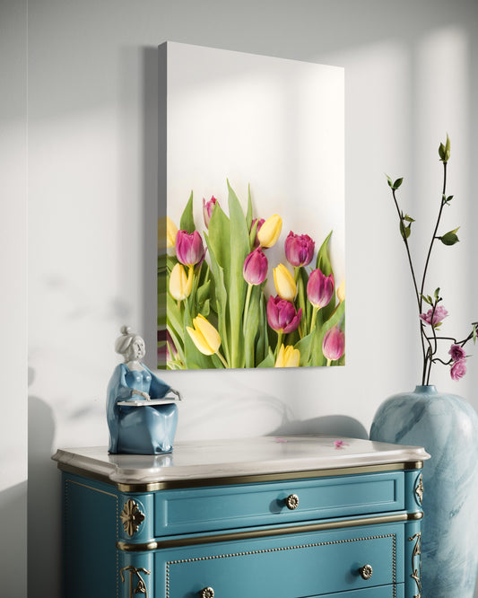 Cuadro decorativo canvas Flores 002