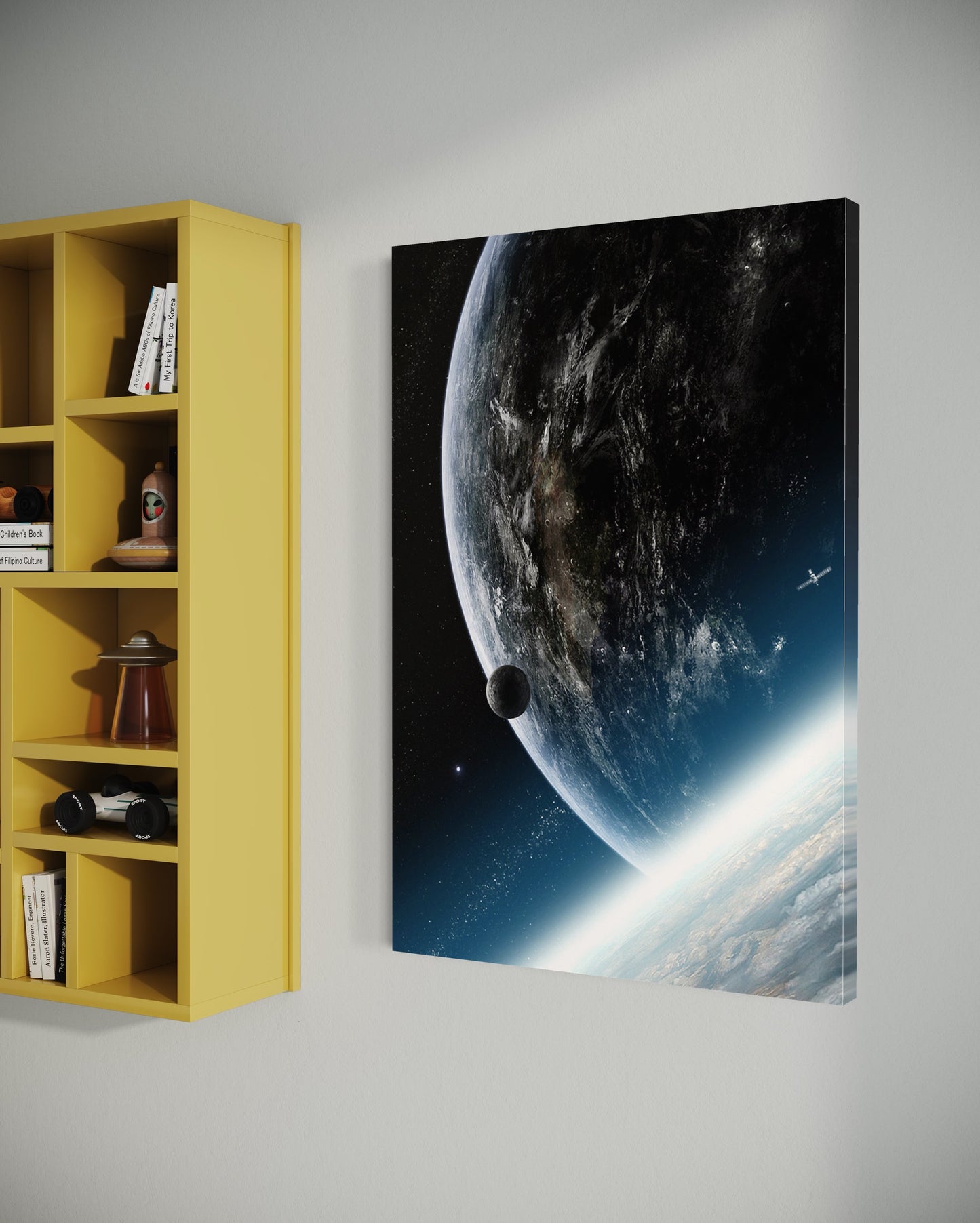 Cuadro decorativo canvas Espacio 001