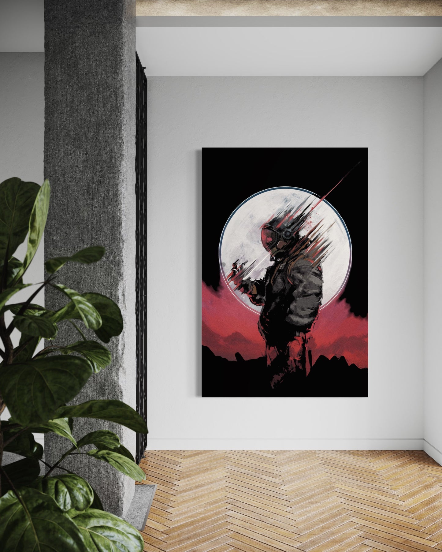 Cuadro decorativo canvas Astronauta 006
