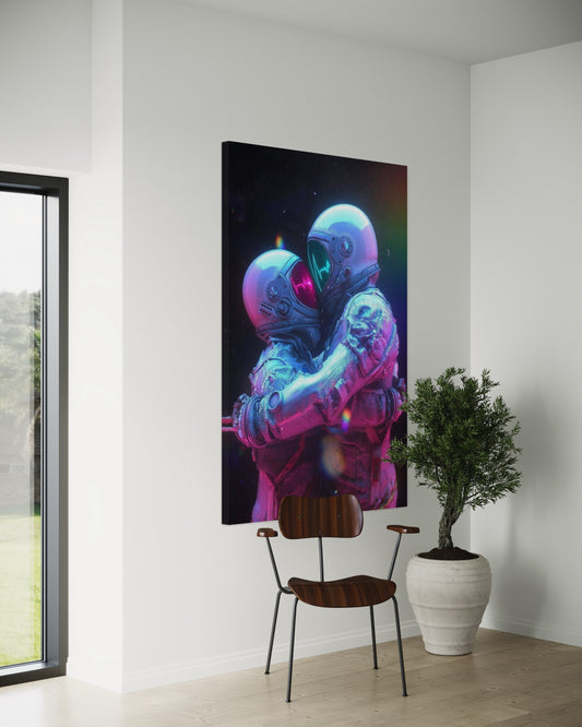 Cuadro decorativo canvas Astronauta 005