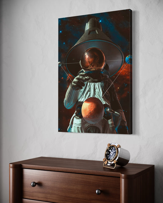 Cuadro decorativo canvas Astronauta 004