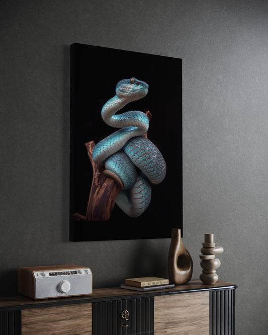 Cuadro decorativo canvas Serpiente 001