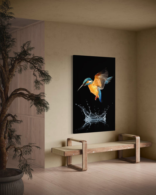 Cuadro decorativo canvas Colibrí 001