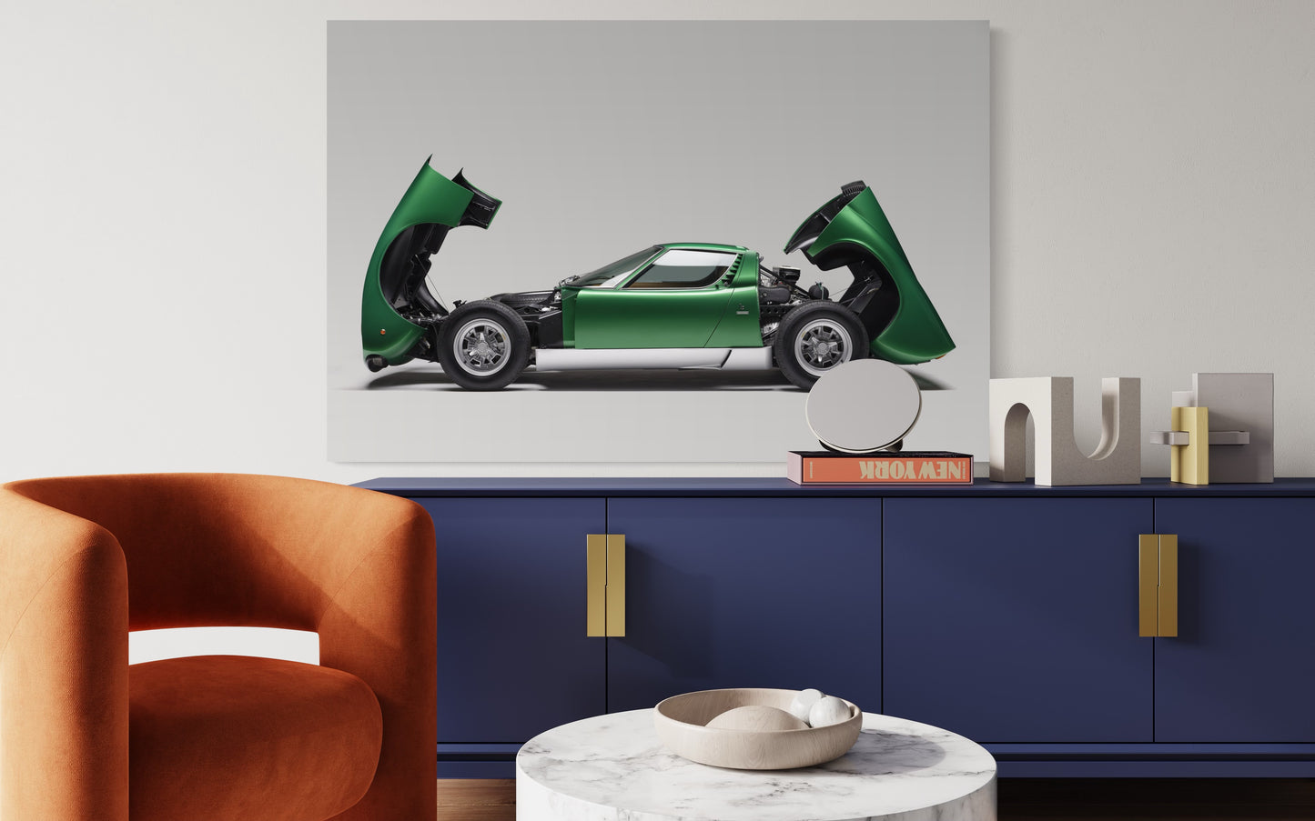 Cuadro decorativo canvas Automóvil 043