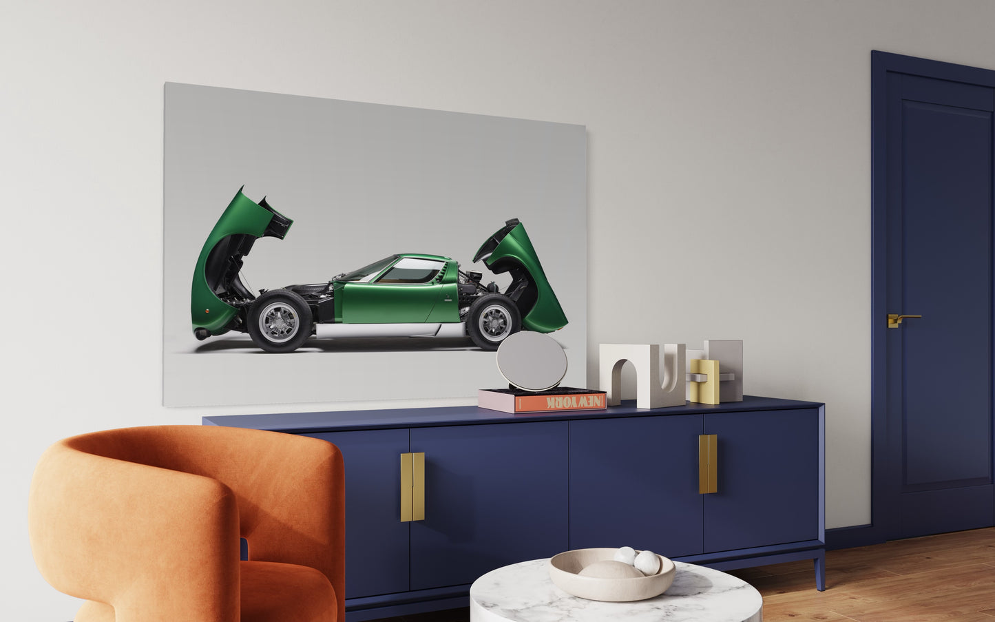 Cuadro decorativo canvas Automóvil 043