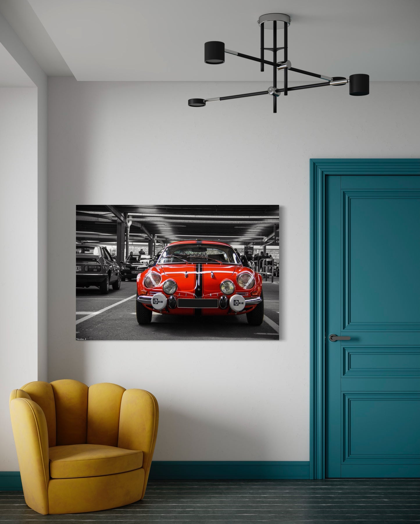 Cuadro decorativo canvas Automóvil 042