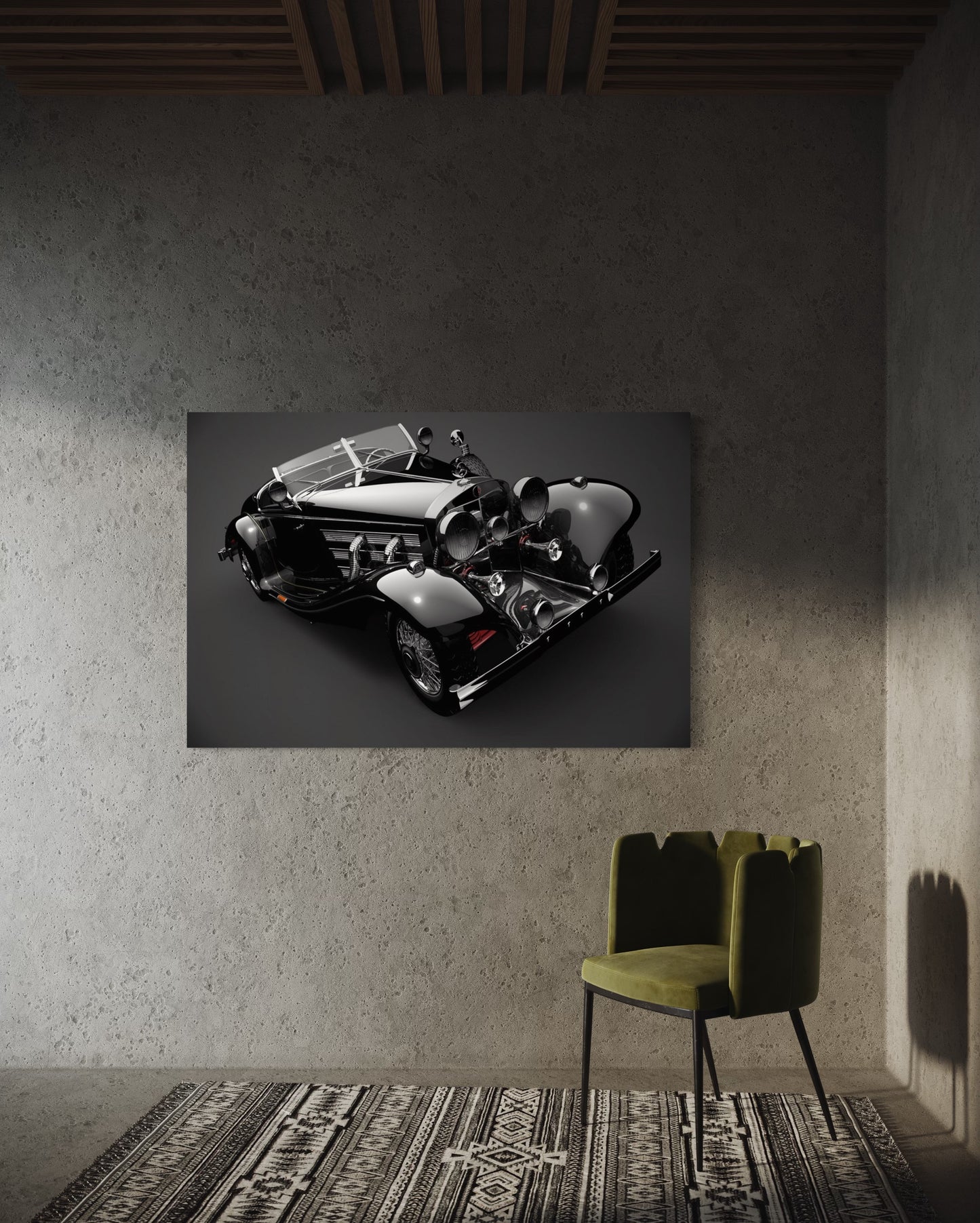 Cuadro decorativo canvas Automóvil 040