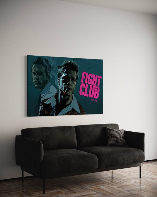 Cuadro decorativo canvas The fight club 003