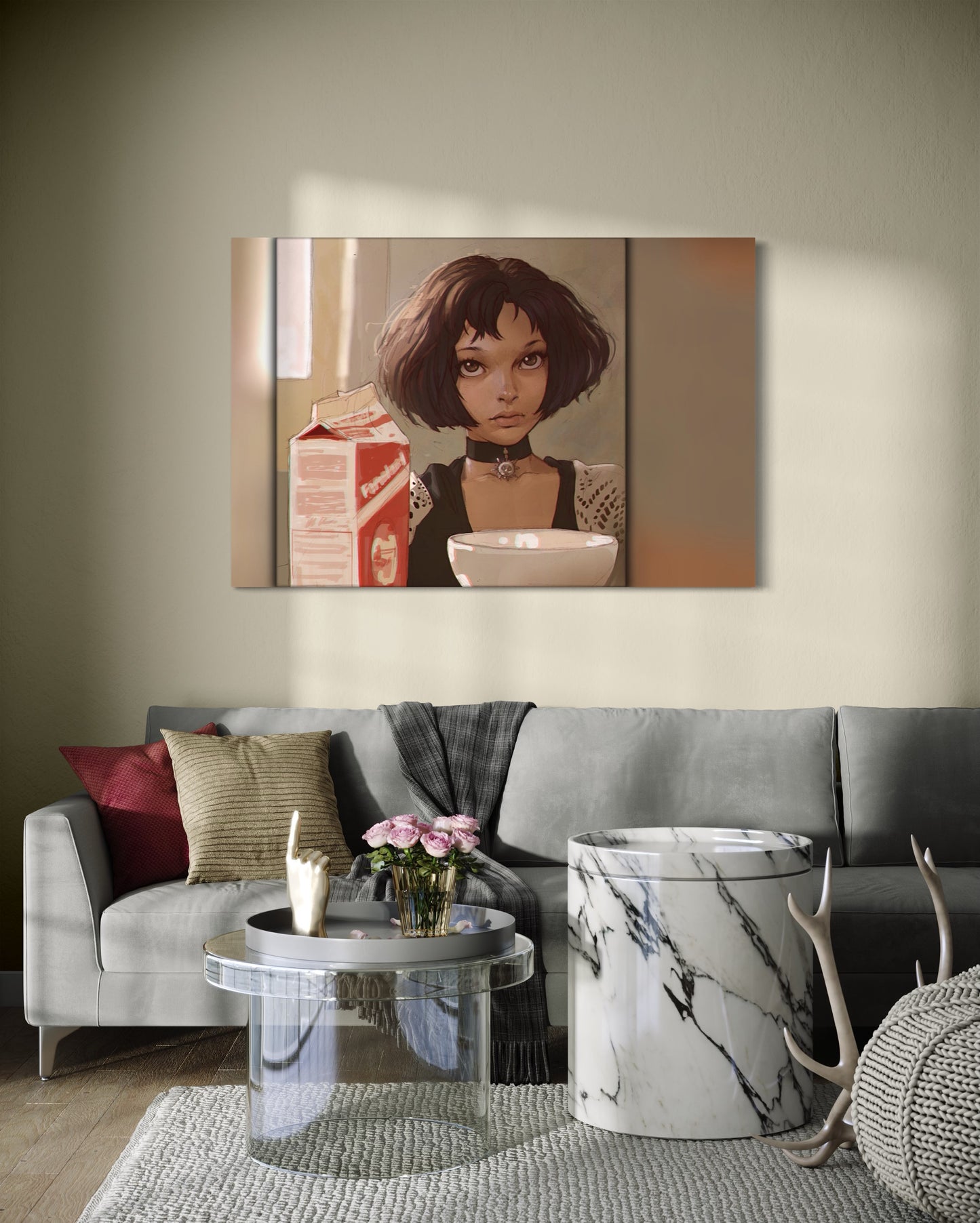 Cuadro decorativo canvas Mathilda 001