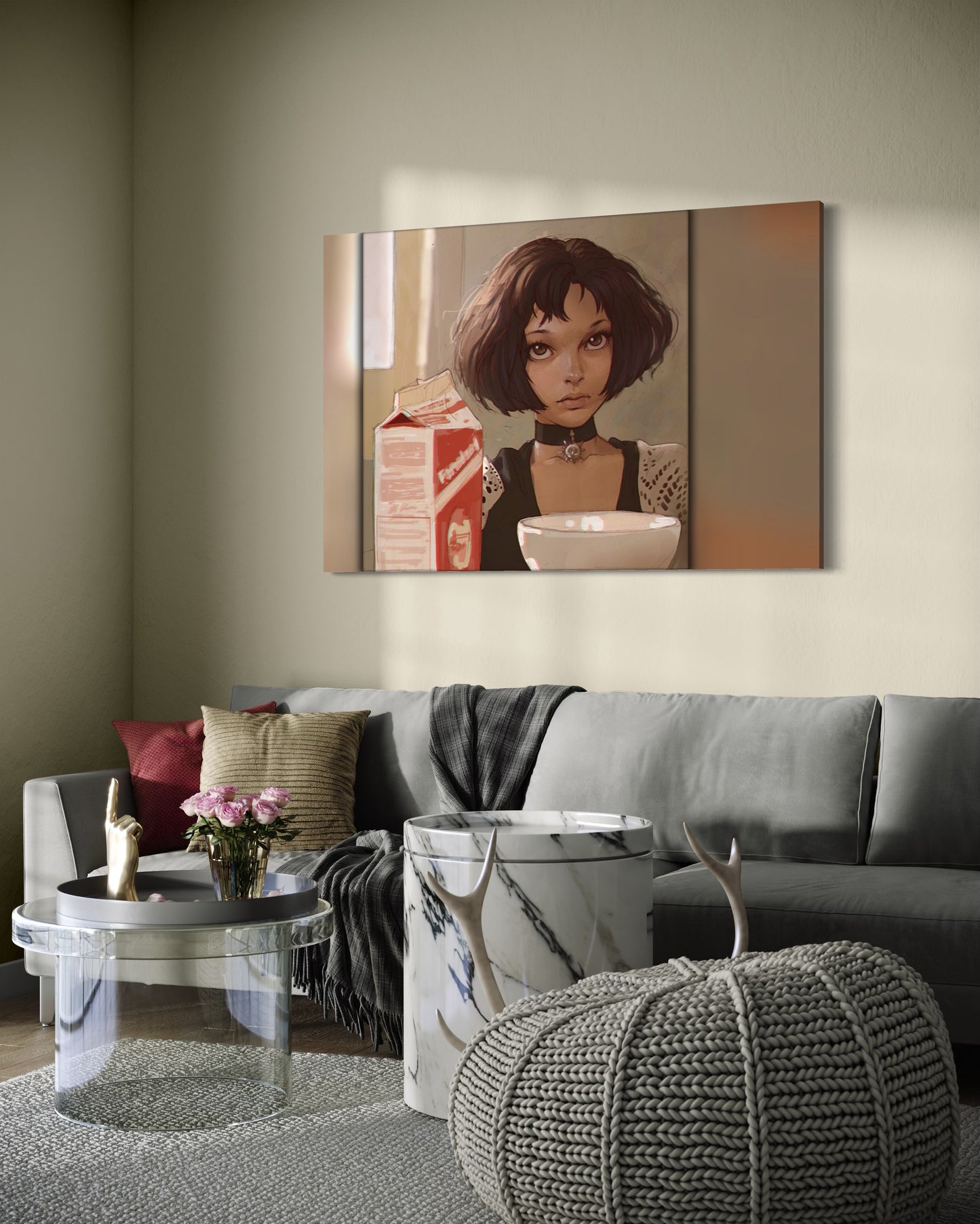 Cuadro decorativo canvas Mathilda 001