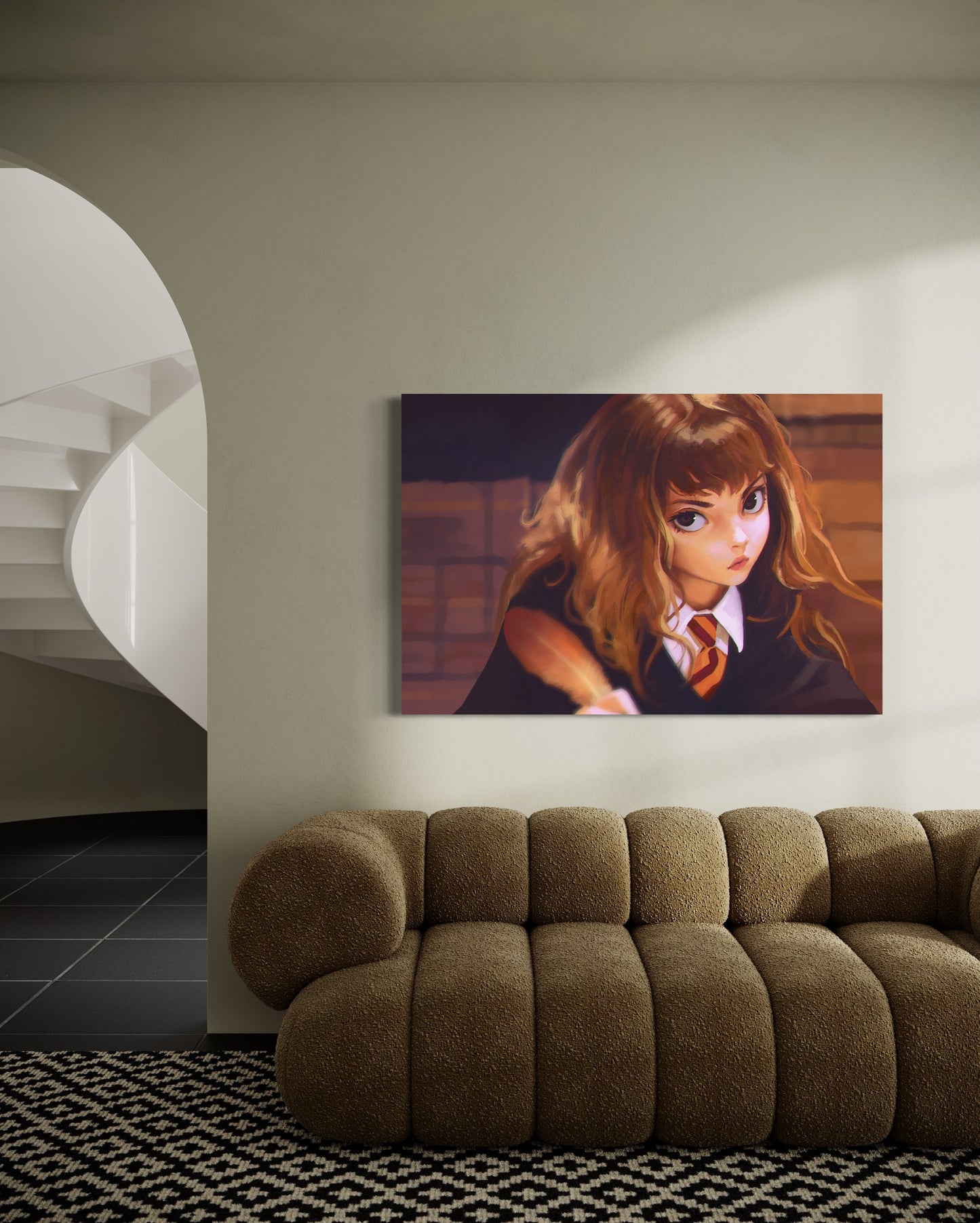 Cuadro decorativo canvas Hermione 001