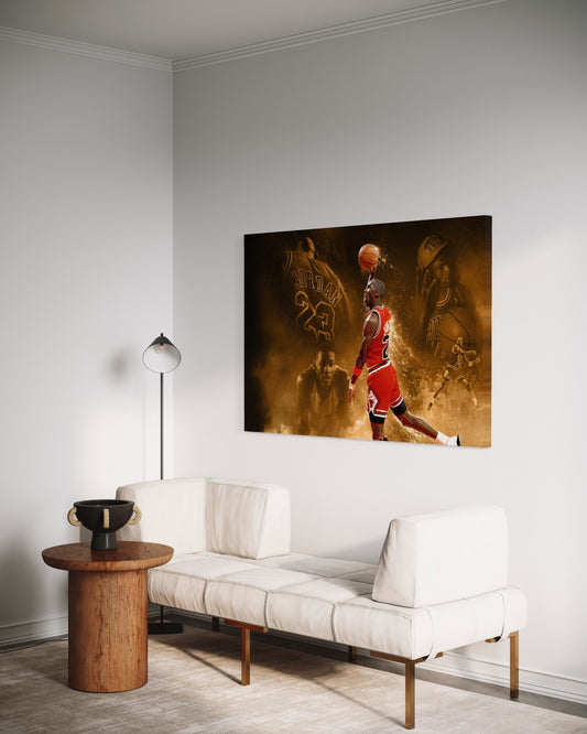 Cuadro decorativo canvas Jordan 003