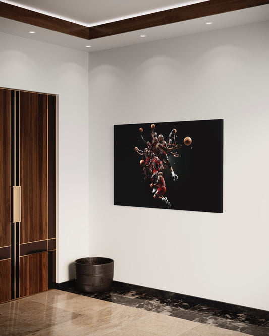 Cuadro decorativo canvas Jordan 005