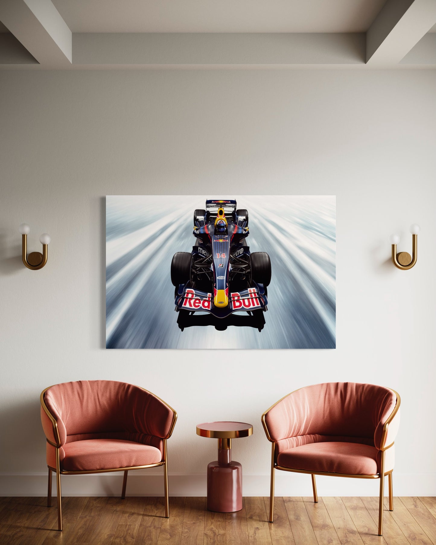 Cuadro decorativo canvas Red Bull 001
