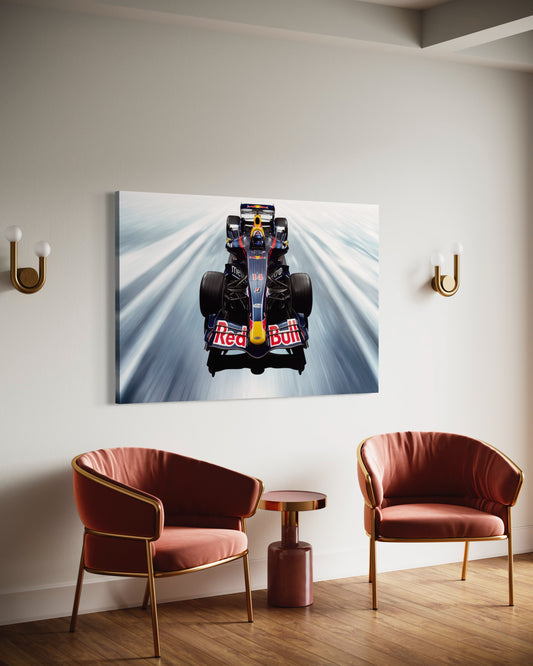Cuadro decorativo canvas Red Bull 001