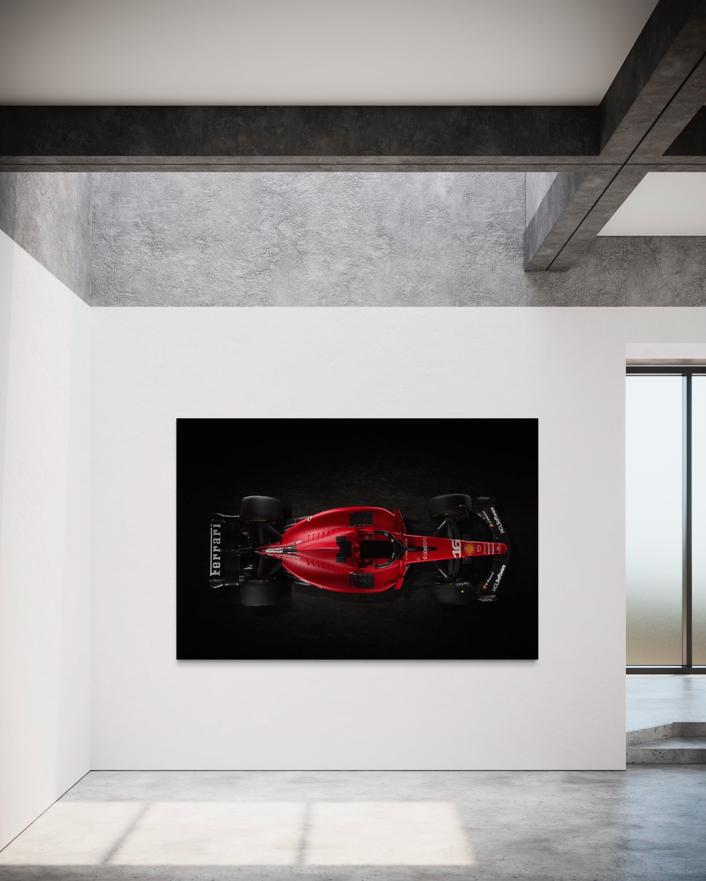 Cuadro decorativo canvas Ferrari 002