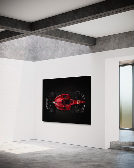 Cuadro decorativo canvas Ferrari 002