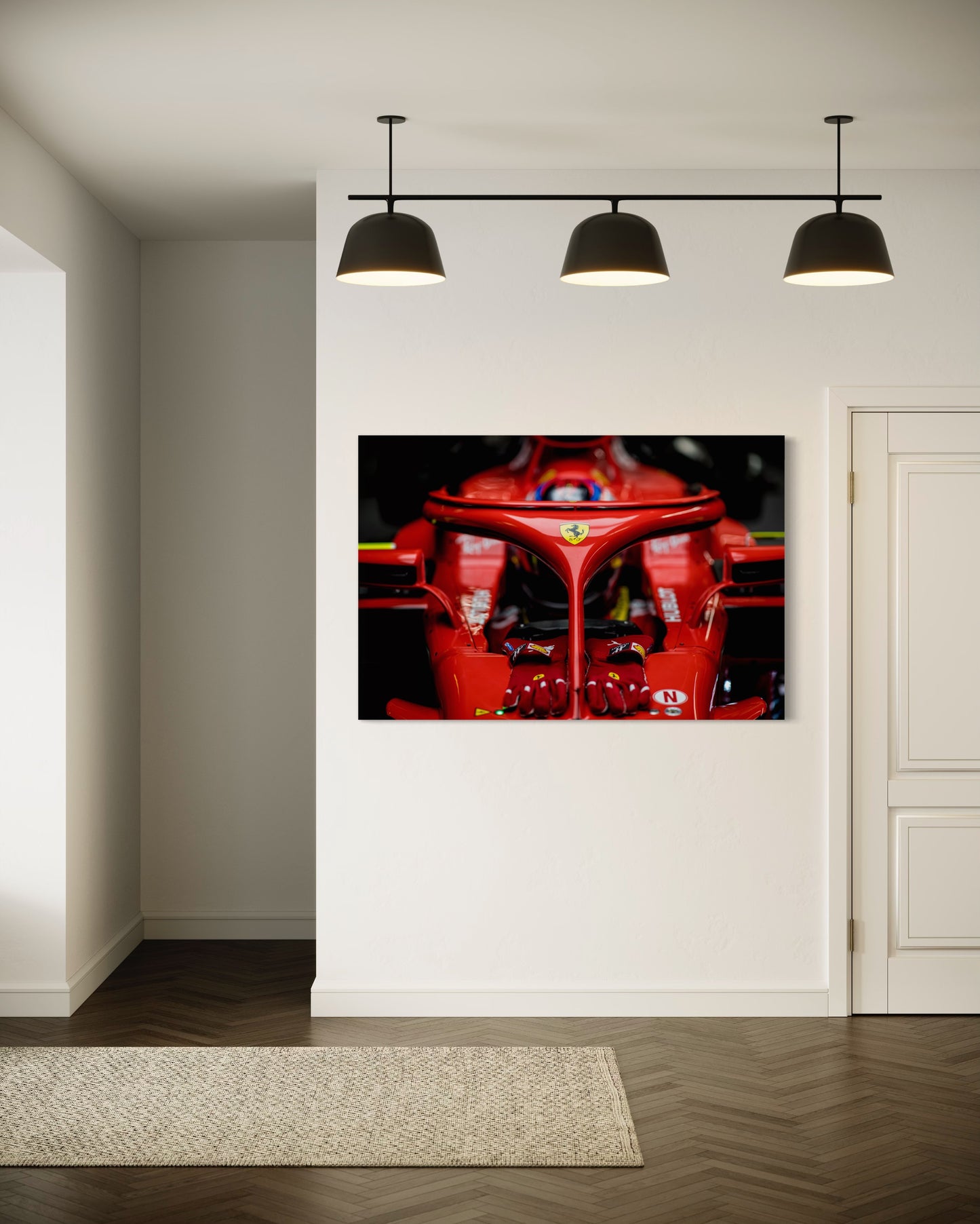 Cuadro decorativo canvas Ferrari 001