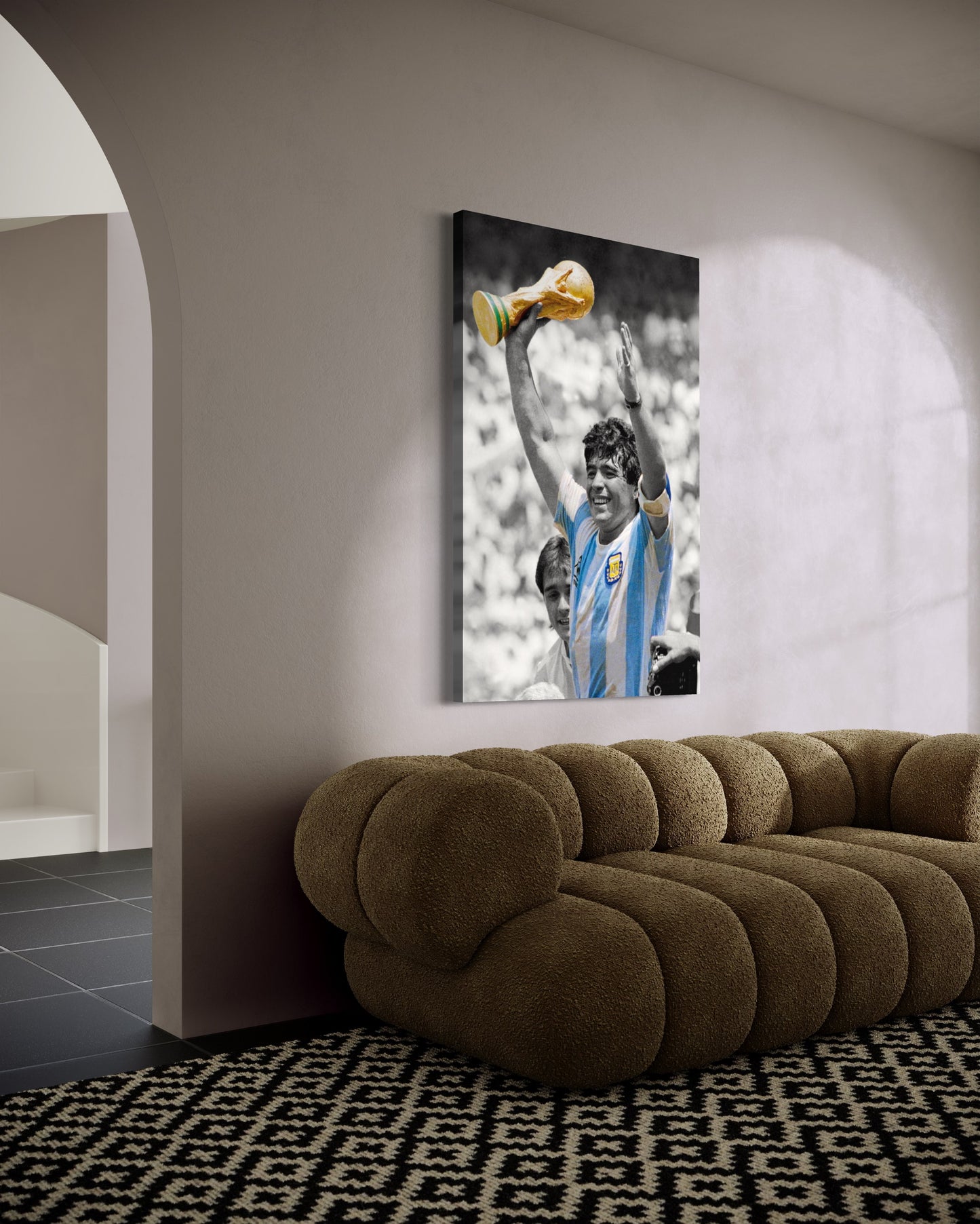 Cuadro decorativo canvas Maradona 001
