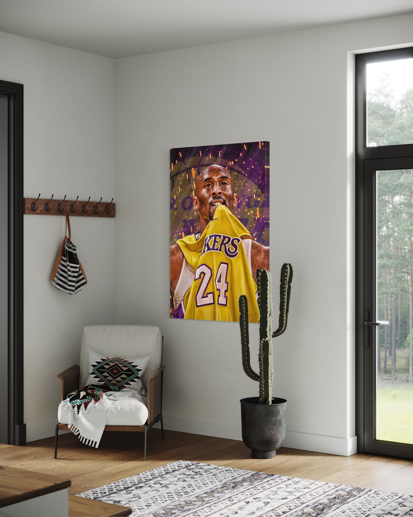 Cuadro decorativo canvas Kobe 001