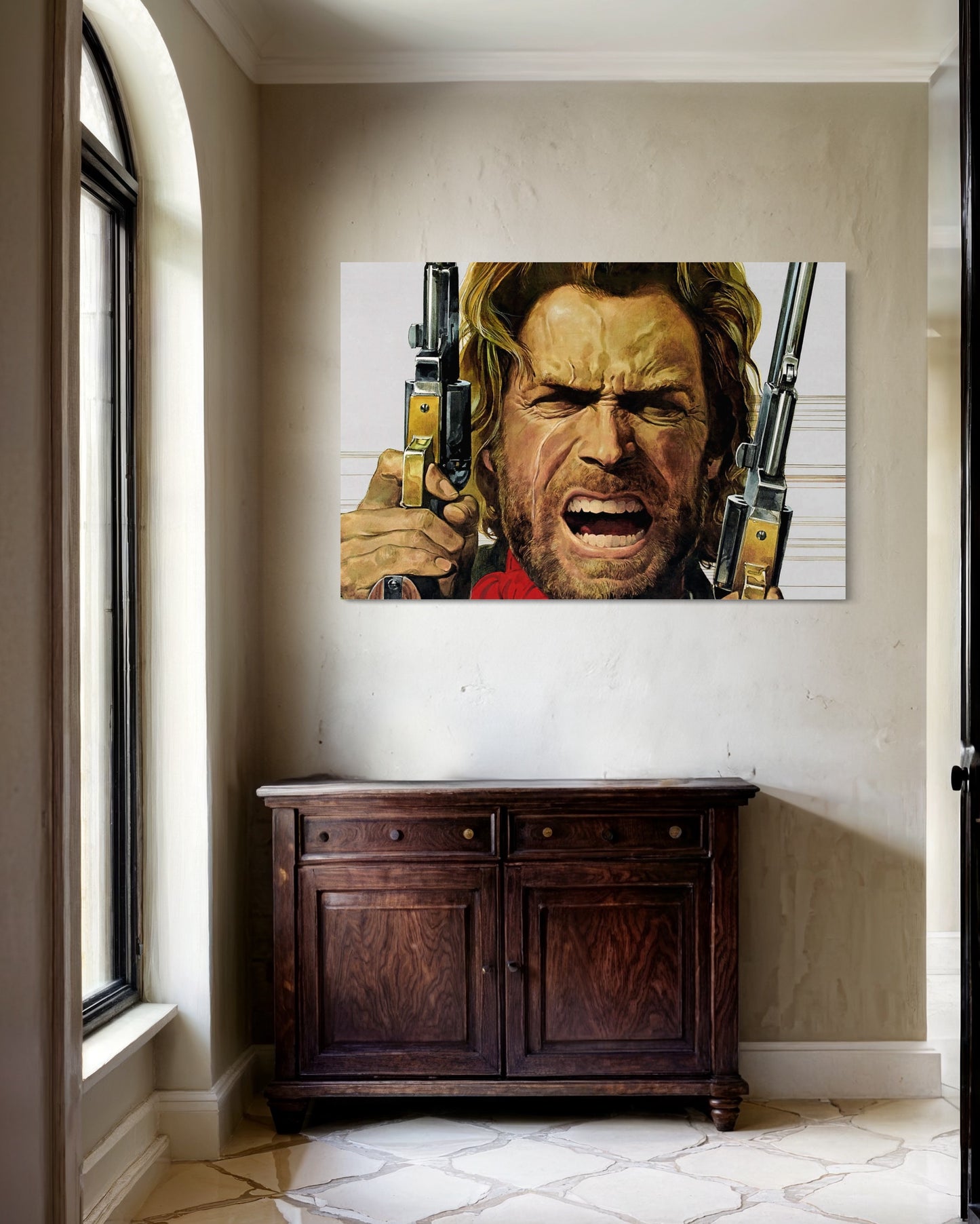 Cuadro decorativo canvas Clint Eastwood 001