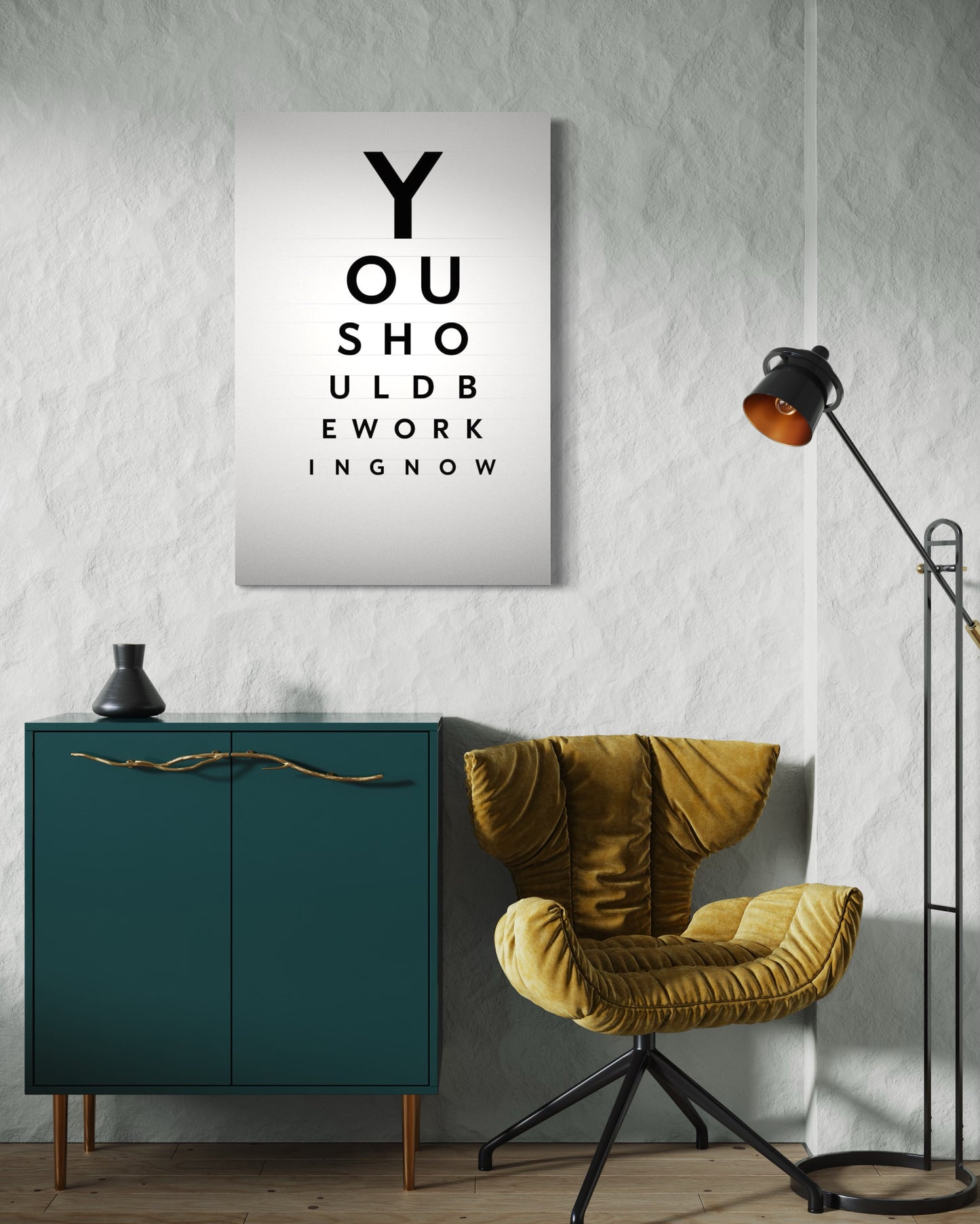 Cuadro decorativo canvas You should be