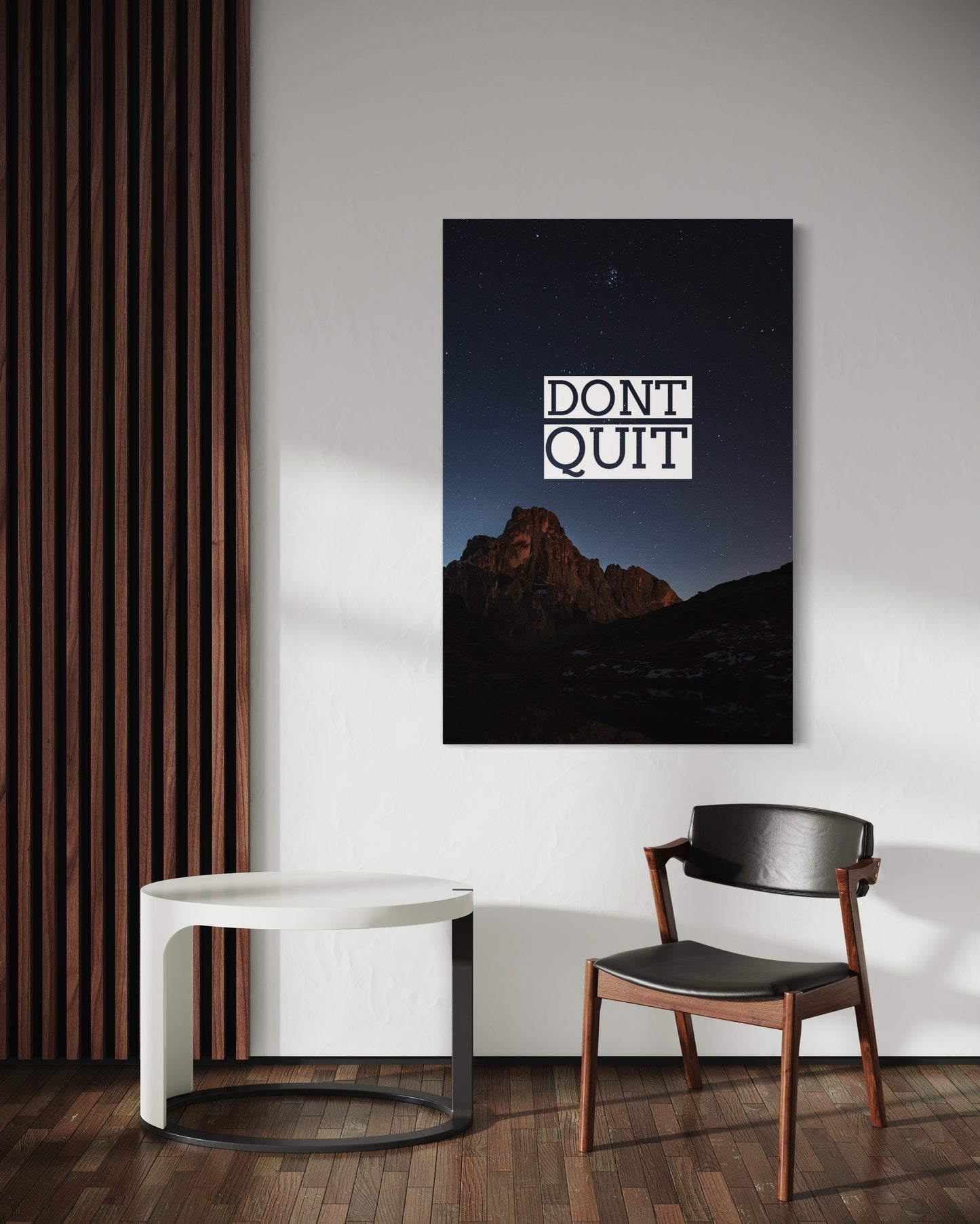 Cuadro decorativo canvas Dont Quit