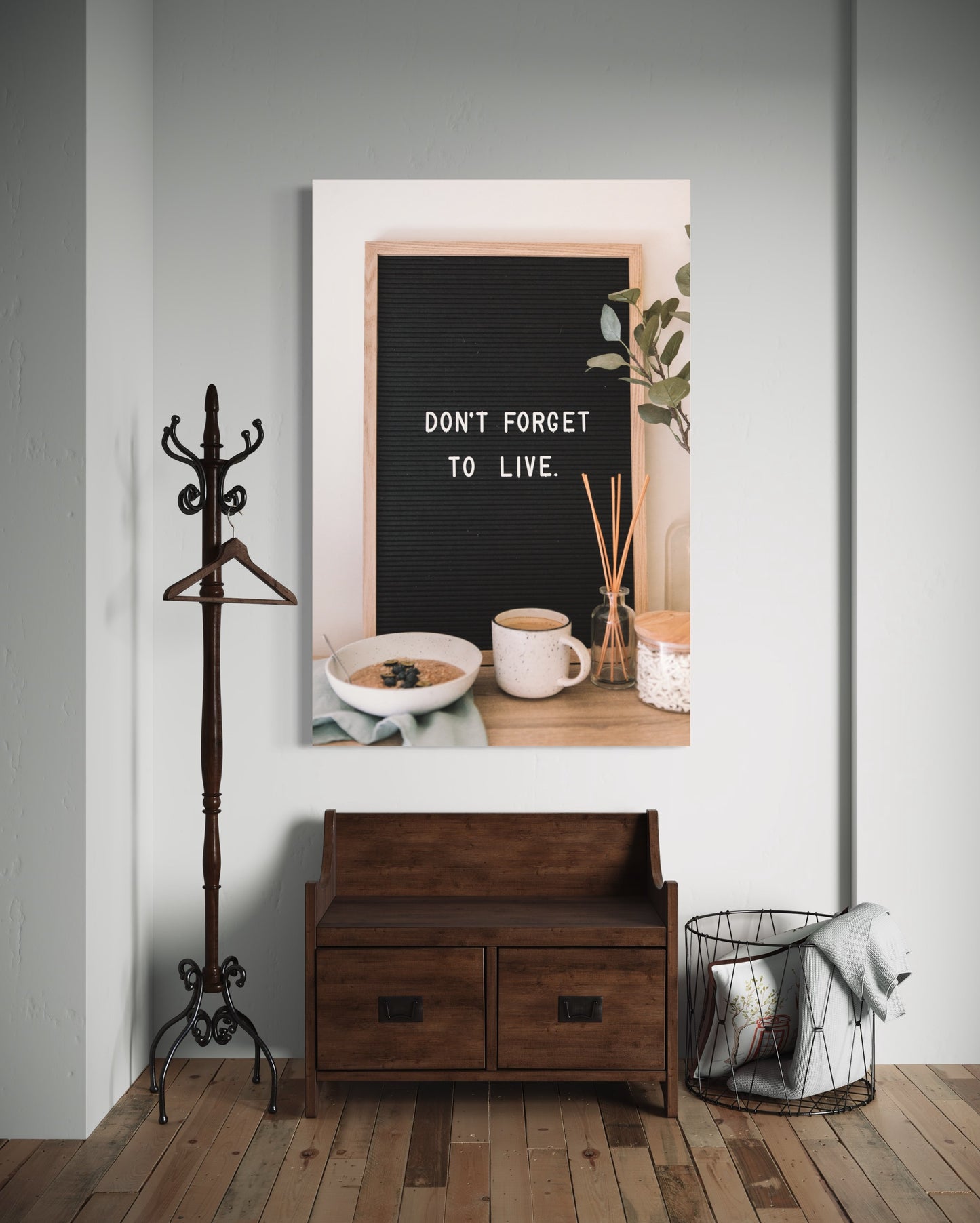 Cuadro decorativo canvas Don´t forget to live