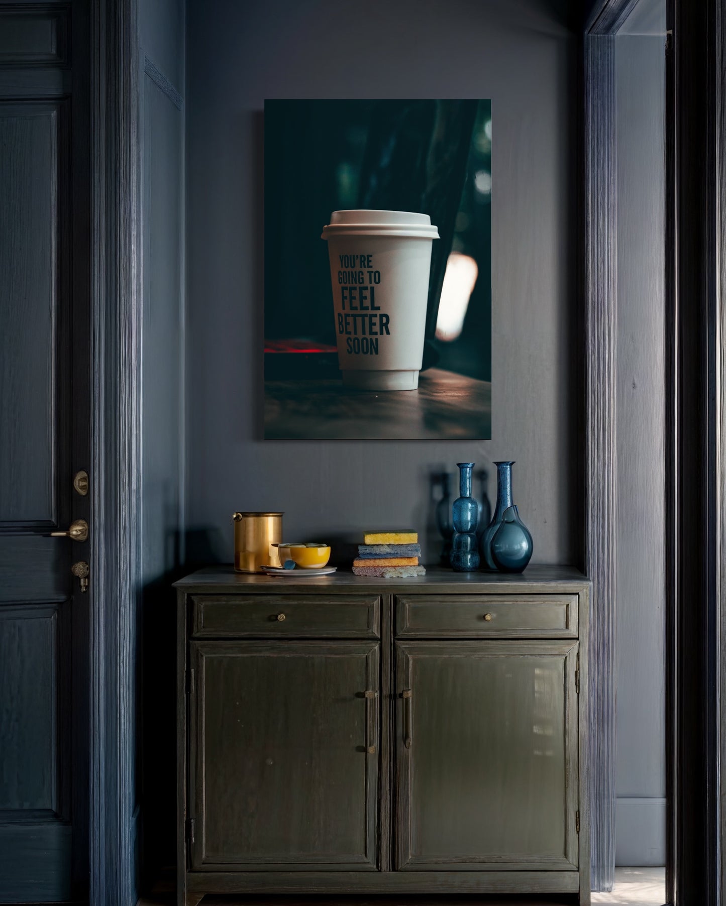 Cuadro decorativo canvas You´re going to feel better soon