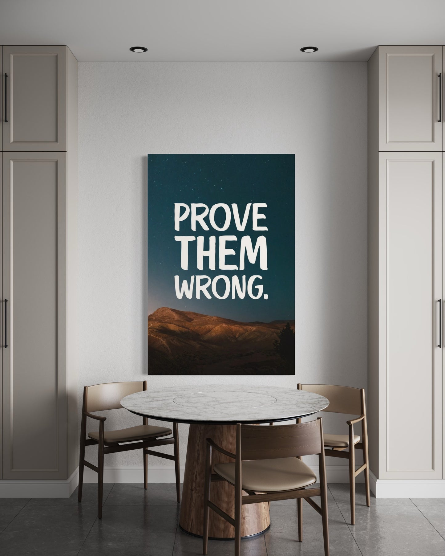 Cuadro decorativo canvas Prove them wrong