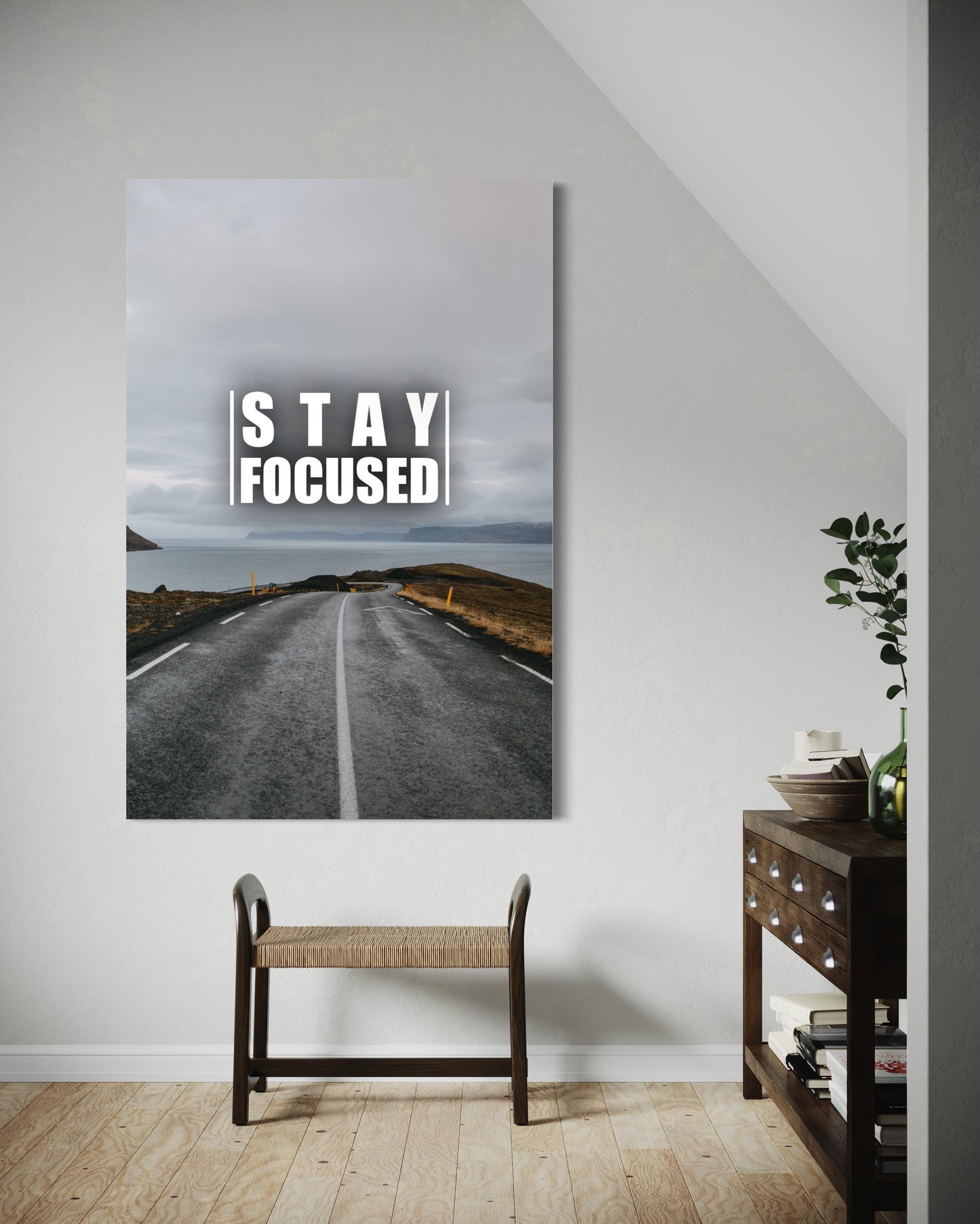 Cuadro decorativo canvas Stay focused