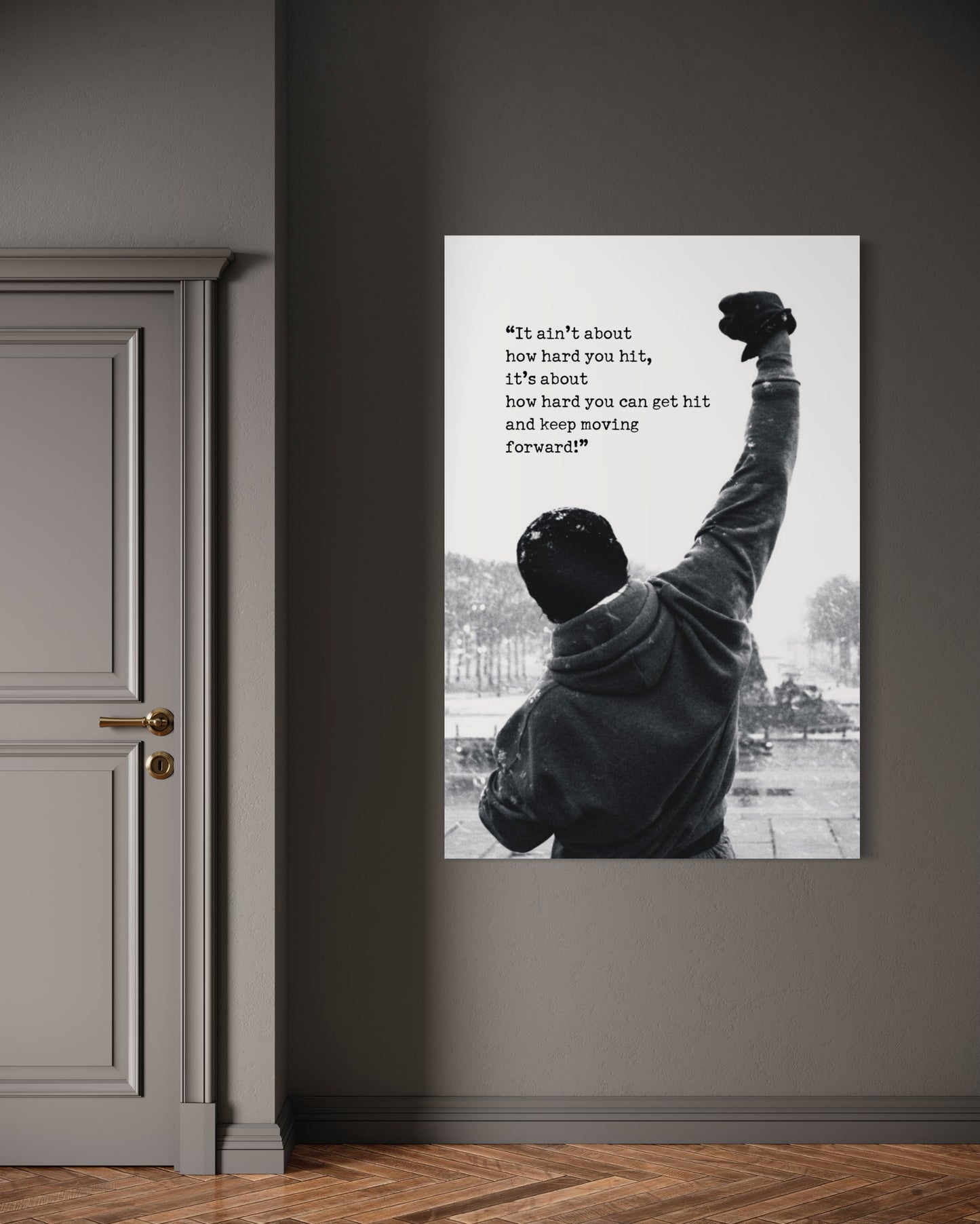Cuadro decorativo canvas Rocky 002