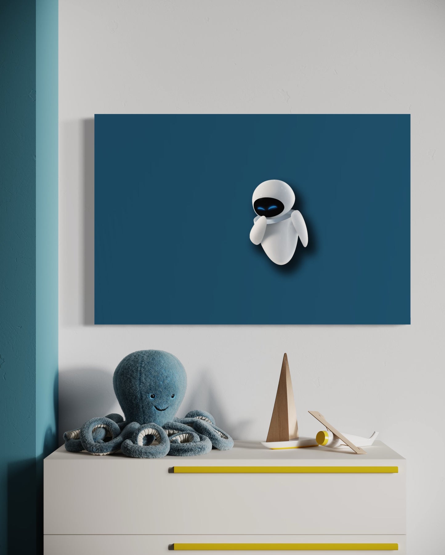 Cuadro decorativo canvas EVA 001
