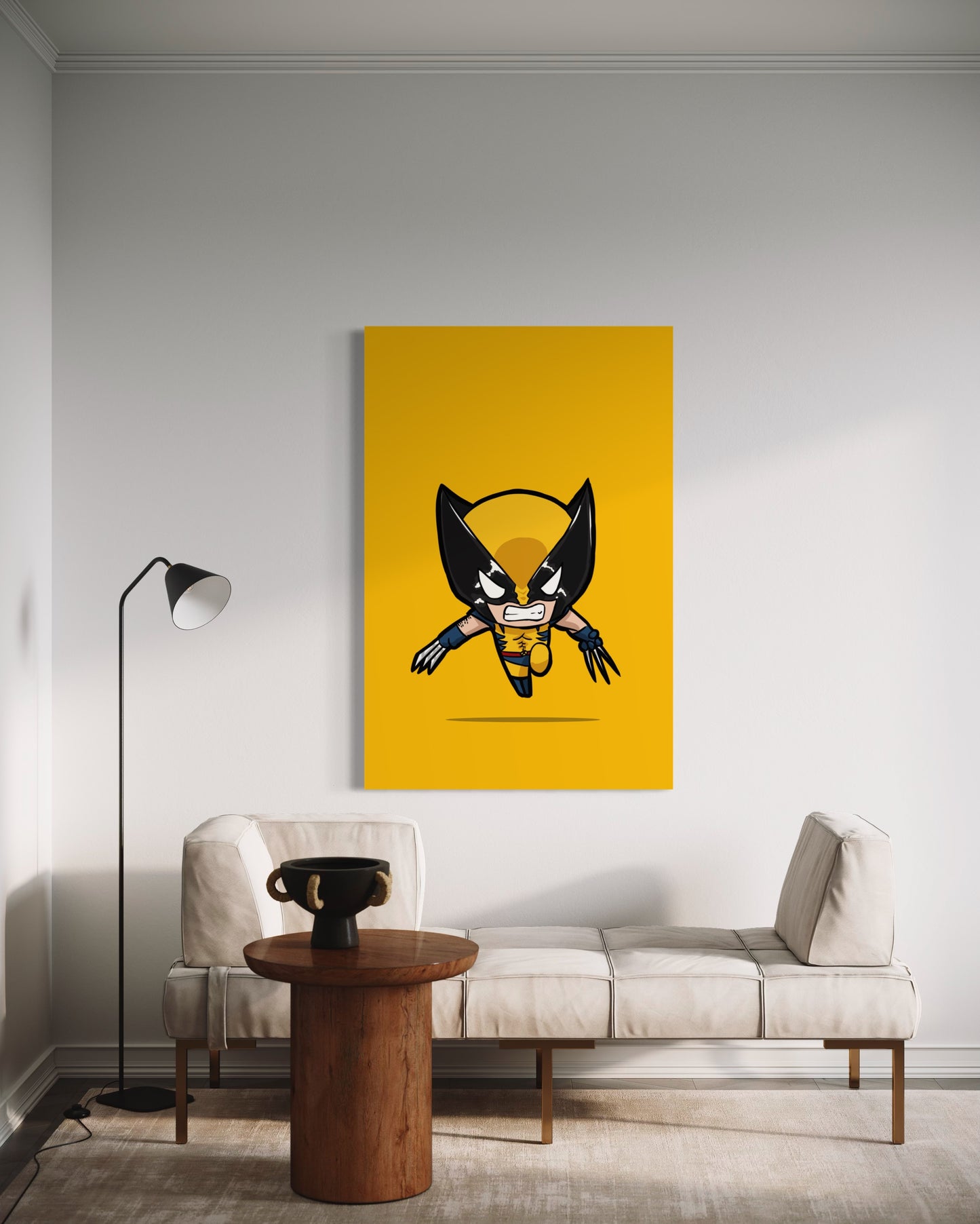 Cuadro decorativo canvas Wolverine 001