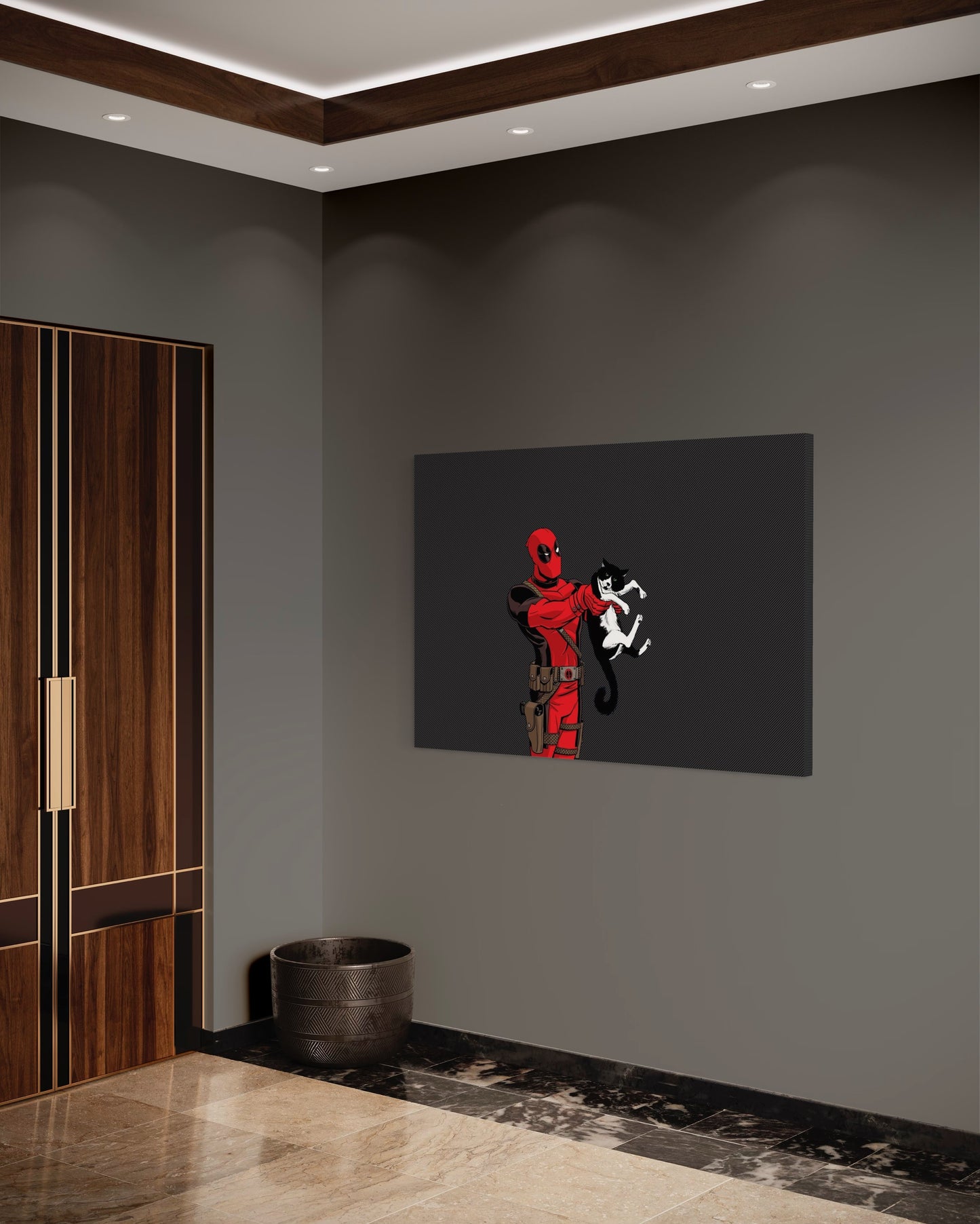 Cuadro decorativo canvas Deadpool 001