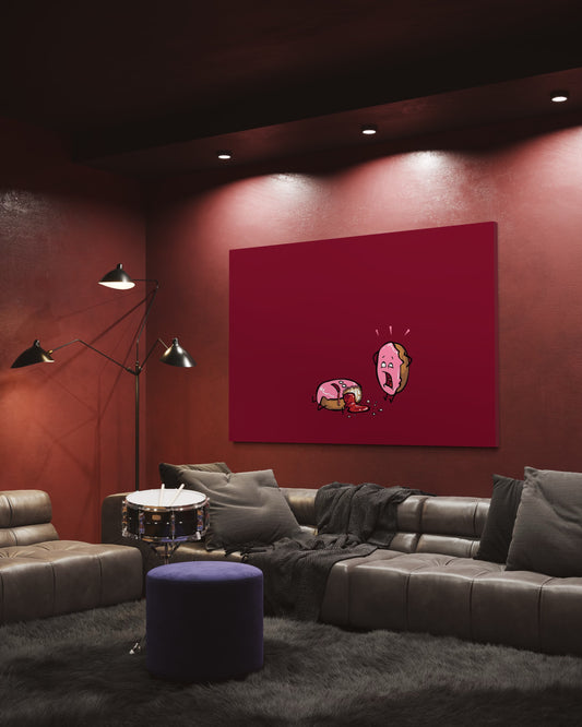 Cuadro decorativo canvas Donas 001