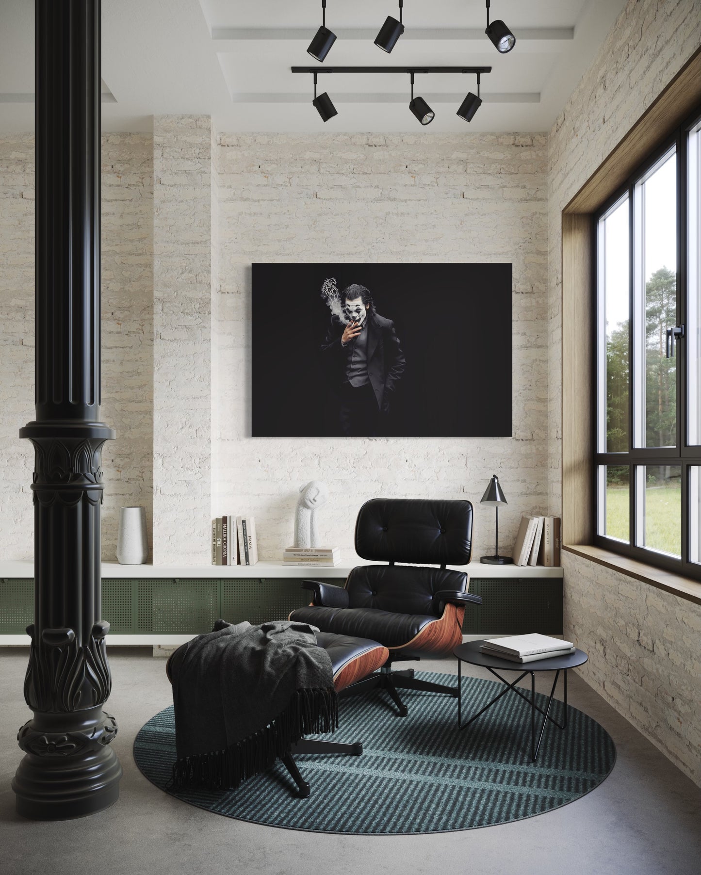 Cuadro decorativo canvas Joker 004