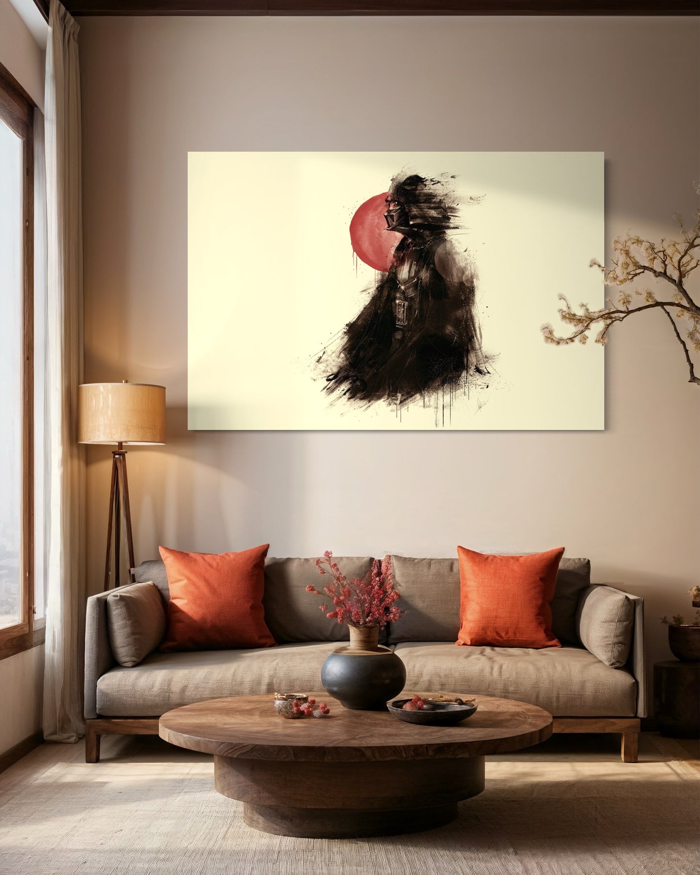 Cuadro decorativo canvas Darth Vader 003