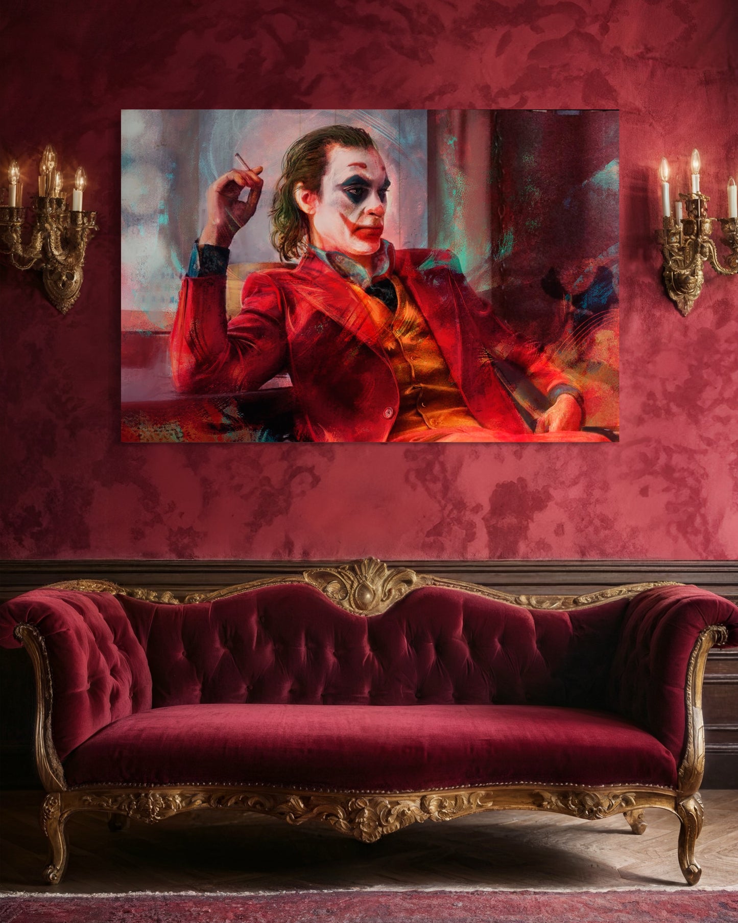 Cuadro decorativo canvas Joker 007
