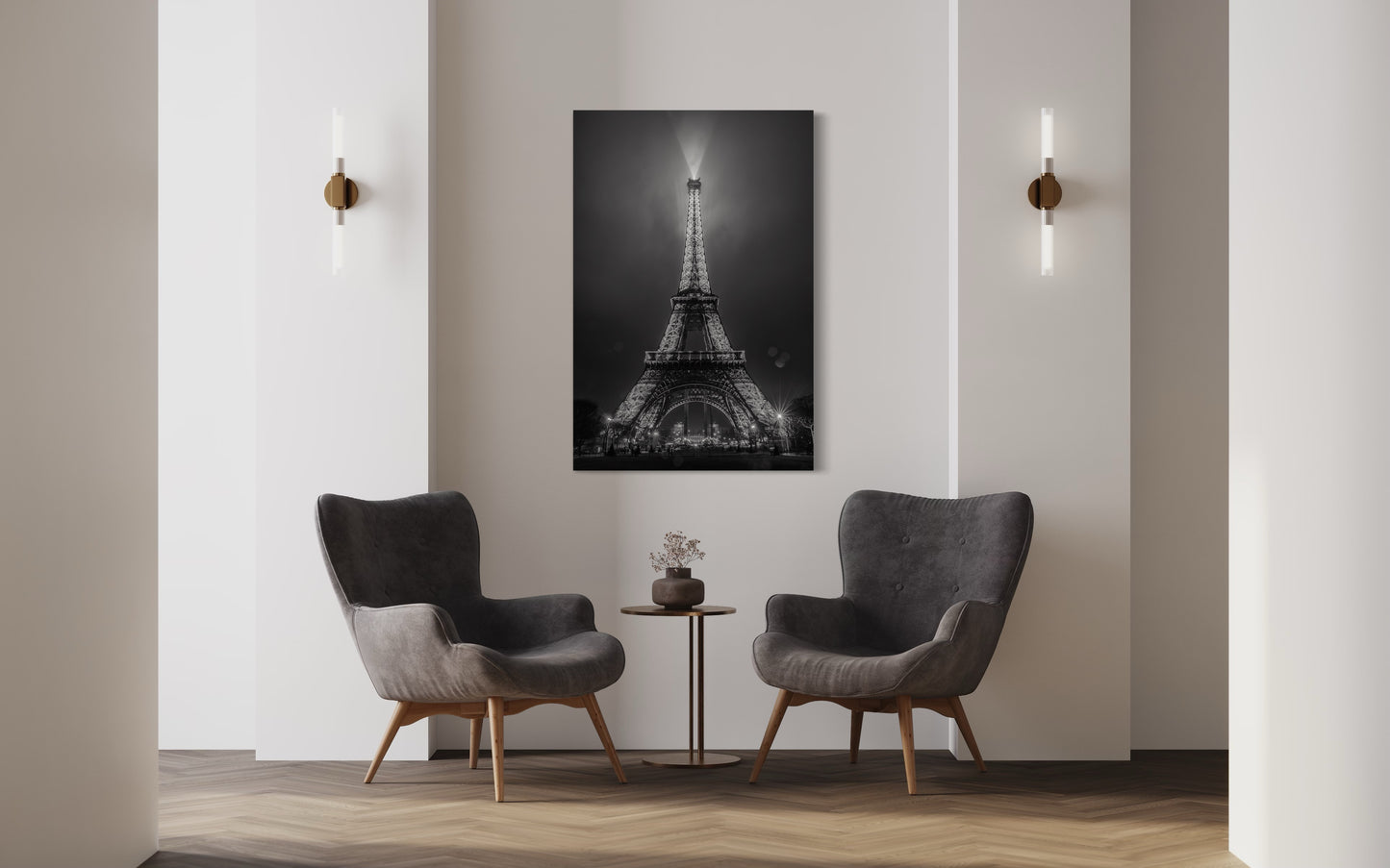 Cuadro decorativo canvas Eiffel 004