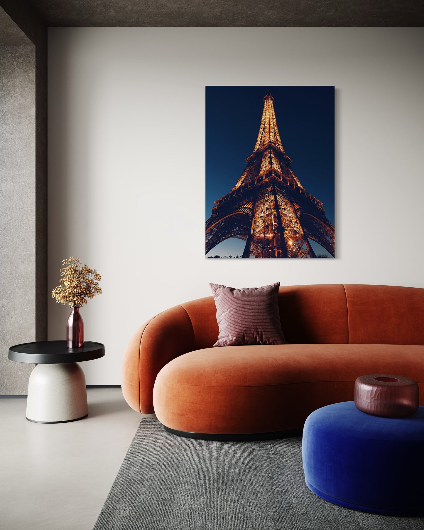 Cuadro decorativo canvas Eiffel 005