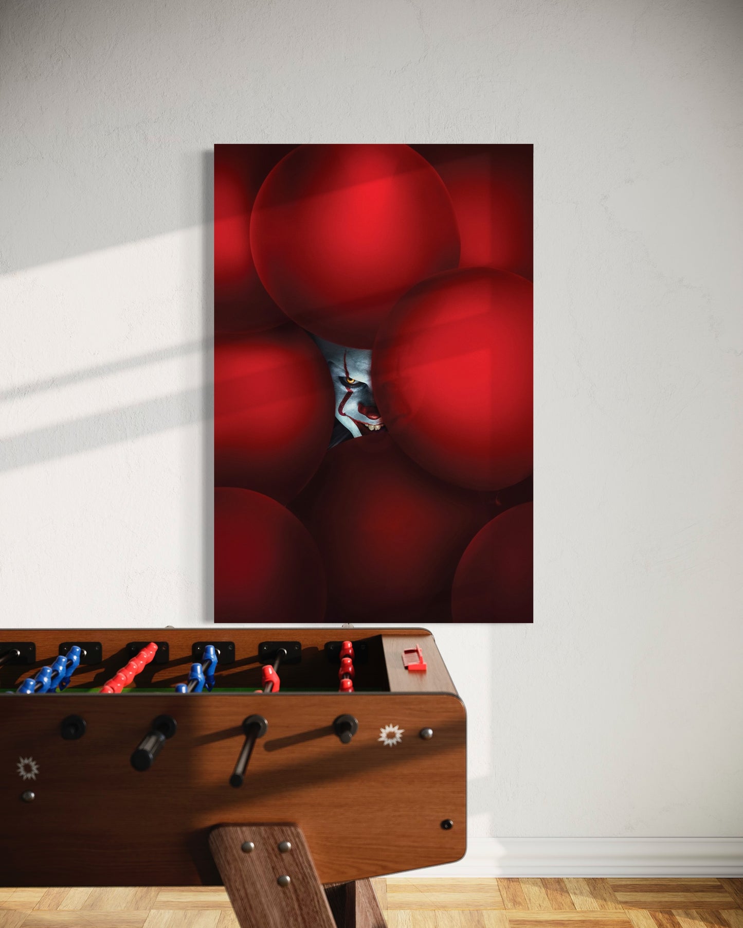 Cuadro decorativo canvas Pennywise 001